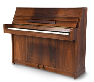 20TH C. NEUMANN DUTCH ROSEWOOD UPRIGHT PIANO