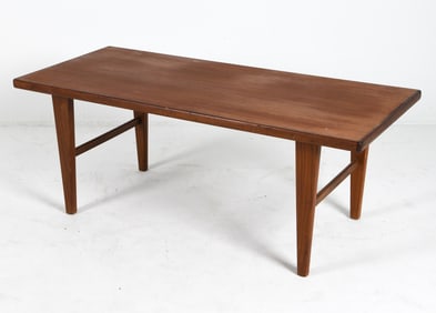 STYLE OF JOHANNES ANDERSEN TEAK COFFEE TABLE 1960S