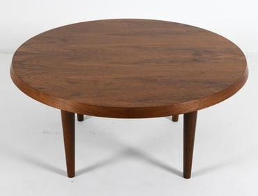 STYLE OF NIELS BACH ROSEWOOD COFFEE TABLE C. 1960S