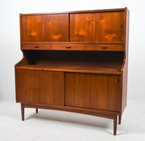DANISH TEAK HIGHBOARD C. 1970S