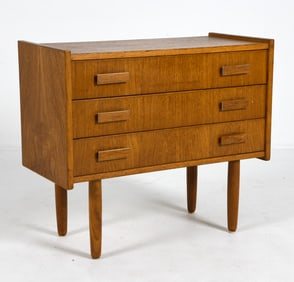 EJSING MOBELFABRIK TEAK CHEST OF DRAWERS C. 1960S