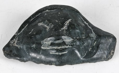 ERNST LARSEN CARVED SOAPSTONE SCULPTURE