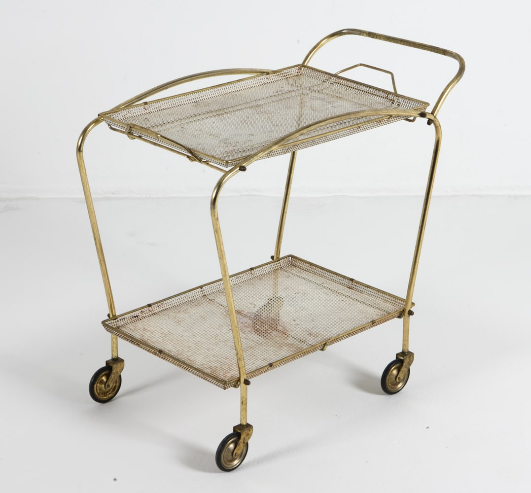 MID-CENTURY SCANDINAVIAN BAR CART C. 1970S (1 of 11)