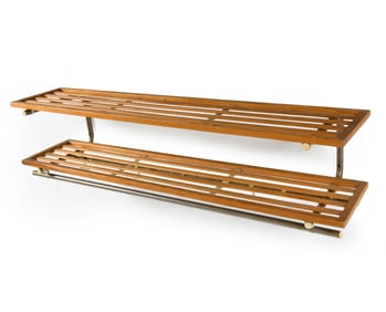 SCANDINAVIAN PINE COAT RACK C. 1970S