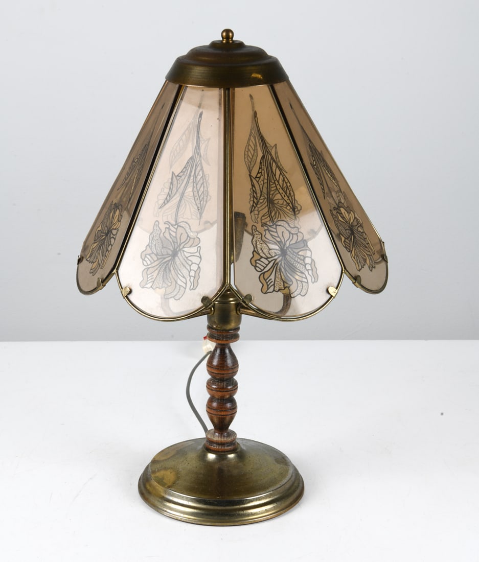 SCANDINAVIAN NOUVEAU STYLE TABLE LAMP C. 1960S (1 of 15)