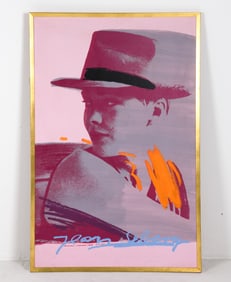 WARHOL STYLE A WOMAN MIXED MEDIA A/C