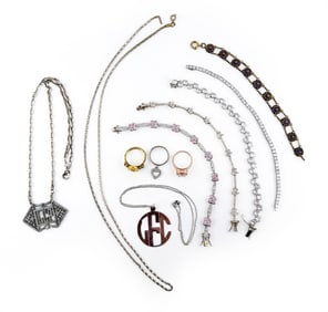 GROUPING OF STERLING SILVER JEWELRY