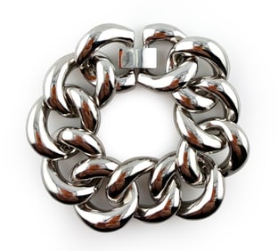 PALM BEACH CHAIN LINK COSTUME BRACELET