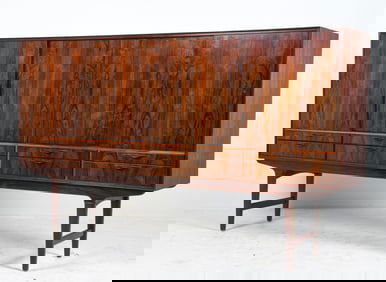 AMAGER BOLIGHUS DANISH ROSEWOOD SIDEBOARD C. 1960S