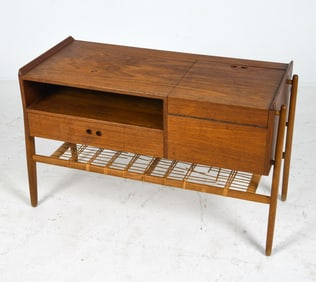 DANISH TEAK STORAGE CABINET C. 1960S