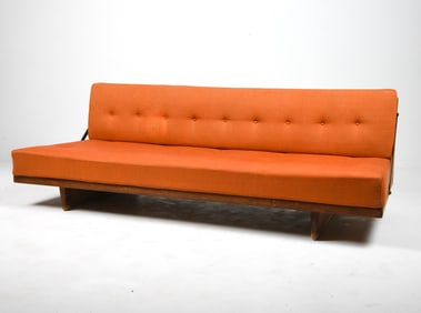 BORGE MOGENSEN DANISH OAK DAYBED SOFA C. 1960S