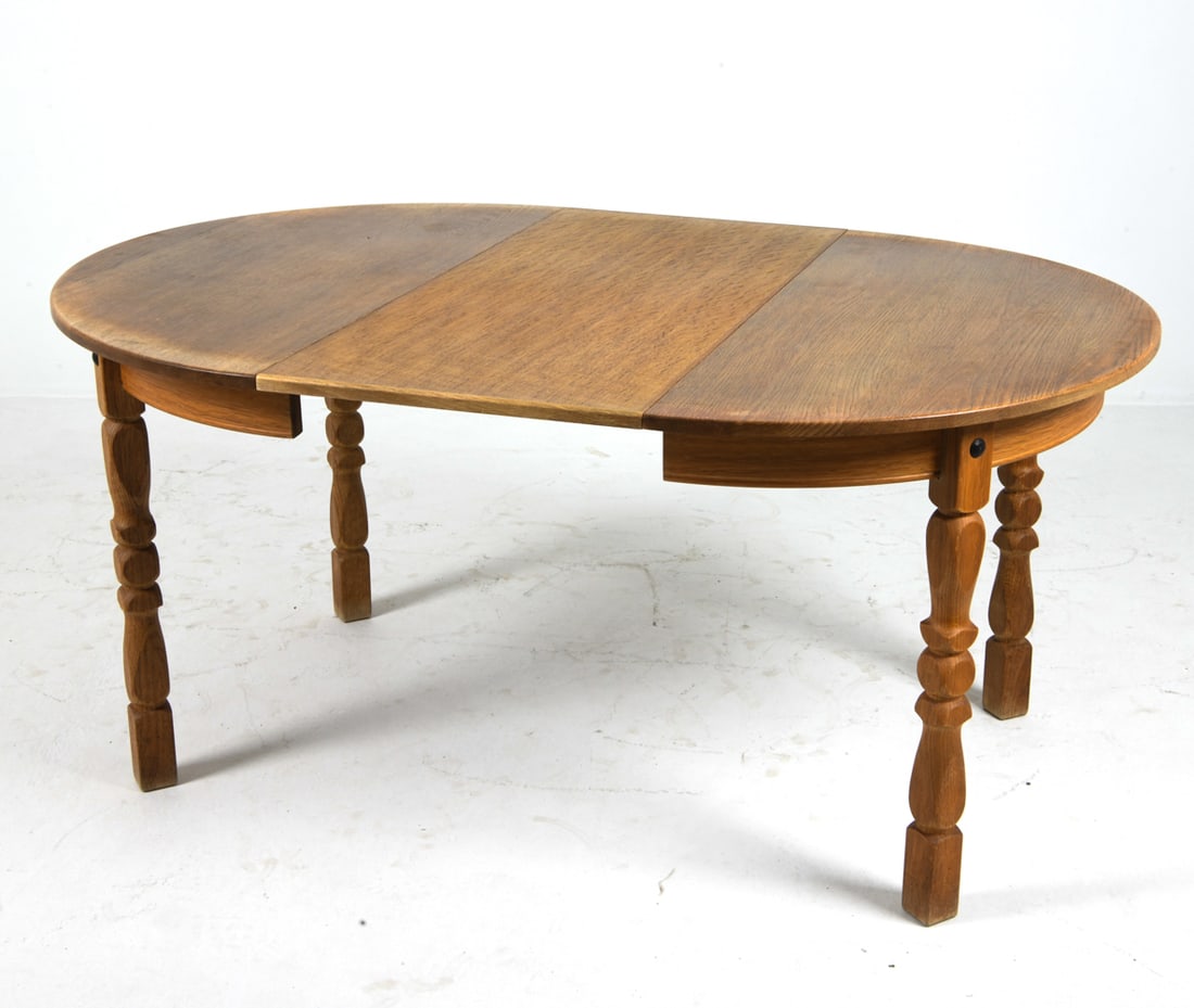 HENNING KJAERNULF DANISH OAK DINING TABLE 1970S (1 of 15)