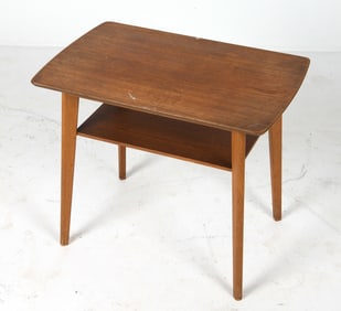 DANISH TEAK SIDE TABLE C. 1960S
