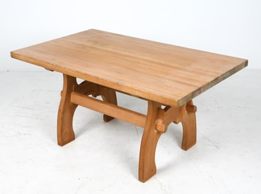 HENNING KJAERNULF STYLE DANISH PINE COFFEE TABLE