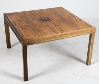 BRAMIN DANISH ROSEWOOD SIDE TABLE C. 1960S