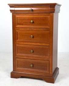 SCANDINAVIAN BEECH CHEST OF DRAWERS