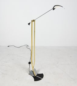 BRILIANT LEUCHTEN BRASS FLOOR LAMP C. 1970S