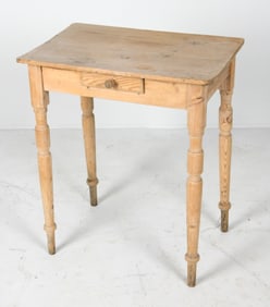 ANTIQUE SCANDINAVIAN PINE SIDE TABLE 19TH C.