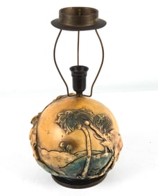 VINTAGE DANNISH CERAMIC TABLE LAMP