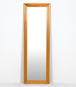 SWEDISH PINE WALL MIRROR C. 1970S