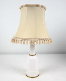 J. SOMMER DANISH CERAMIC TABLE LAMP C. 1960S