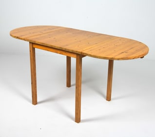 KARIN MOBRING STYLE DANISH PINE DINING TABLE 1970S