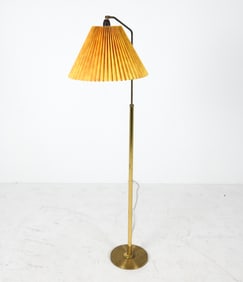 SWEDISH BRASS FLOOR LAMP C. 1960S