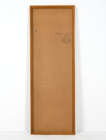 DANISH PINE WALL MIRROR FRAME C. 1970S