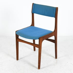 STYLE OF ERIK BUCH DANISH TEAK DINING CHAIR 1970S