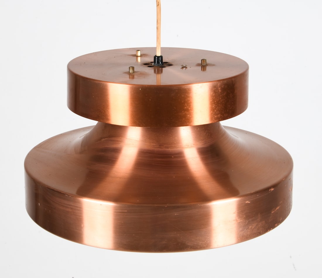 JO HAMMERBORG STYLE COPPER PENDANT LIGHT (1 of 8)