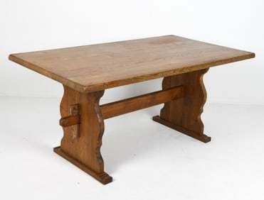 HENNING KJAERNULF STYLE OAK DINING TABLE