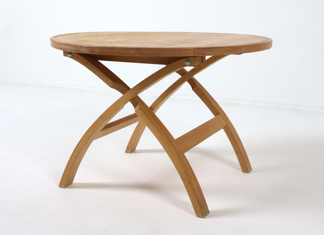SEVERIN HANSEN BEECH SIDE TABLE C. 1970S (1 of 15)