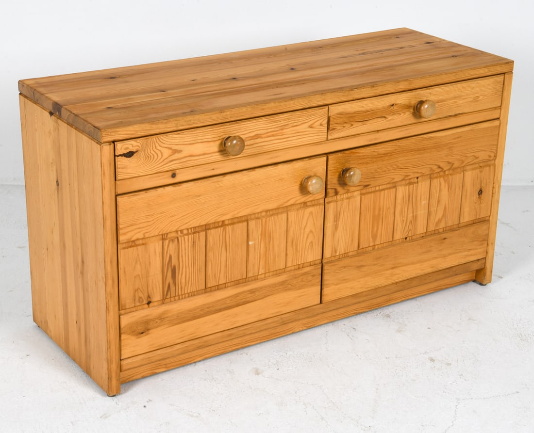 SVEN LARSSON STYLE SWEDISH PINE SIDEBOARD CABINET (1 of 12)