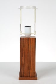 MID-CENTURY DANISH ROSEWOOD TABLE LAMP C. 1960S