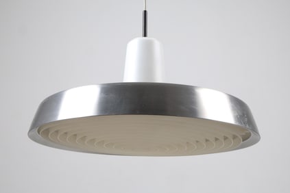 MOGENS VOLTELEN ALUMINUM PENDANT LIGHT C. 1970S
