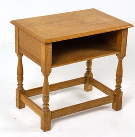 HENNING KJAERNULF STYLE DANISH OAK SIDE TABLE
