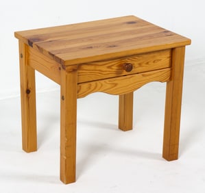 ROLAND WILHELMSSON STYLE SWEDISH PINE NIGHTSTAND