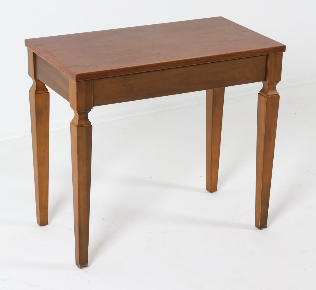MARTIN NYROP STYLE DANISH BEECH PIANO BENCH 1940S (1 of 12)