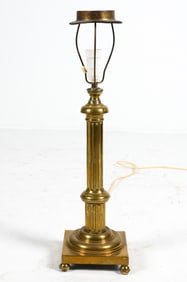 DANISH BRASS TABLE LAMP