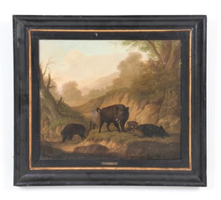 CHRISTIAN KRONER (GERMAN, 1838-1911) O/C