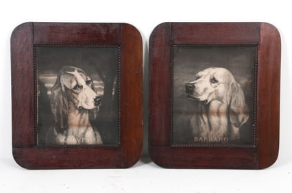 AFTER LOUIS GODEFROY JADIN BLOODHOUND PRINTS