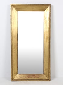 ANTIQUE GILTWOOD WALL MIRROR