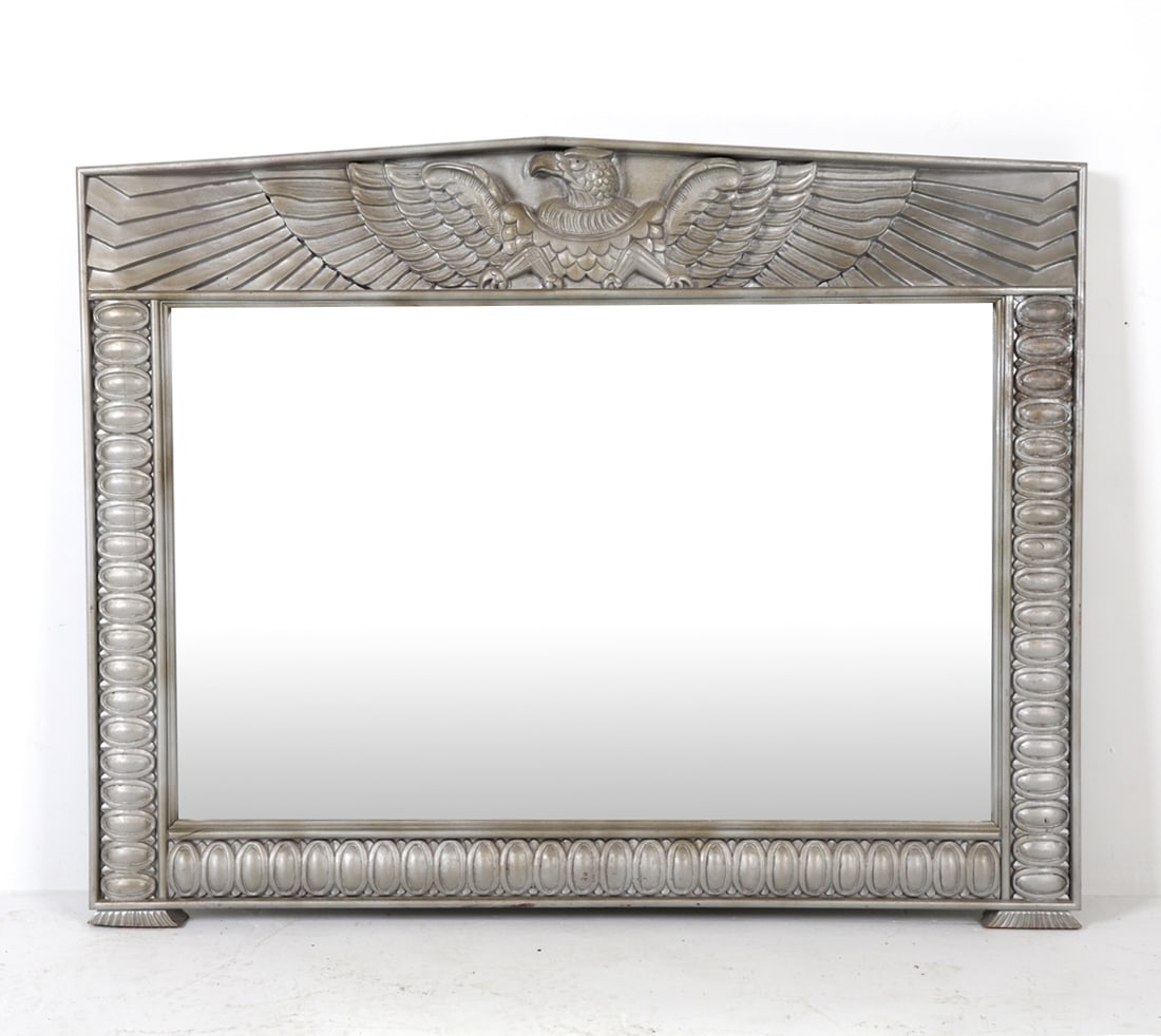 CARVED & PAINTED EAGLE WALL MIRROR (1 of 6)