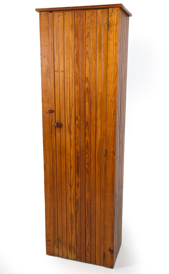 VINTAGE PINE CUPBOARD CABINET (1 of 8)