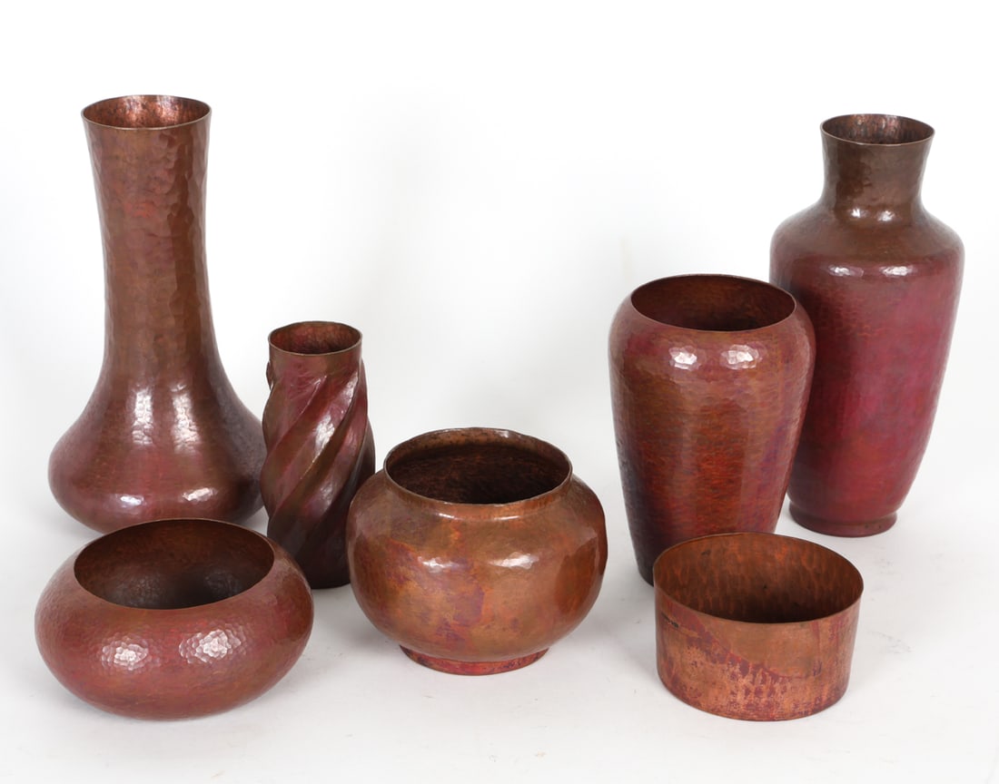 HAMMERED COPPER GROUPING INCL. RAMON RAMIREZ (1 of 11)