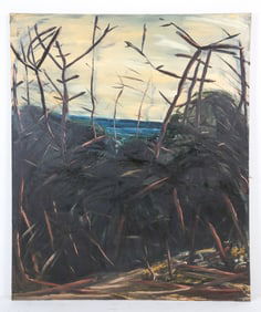 ABSTRACT LANDSCAPE PAINTING O/C