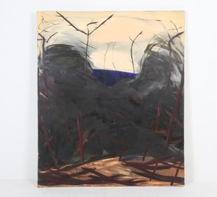 ABSTRACT LANDSCAPE PAINTING O/C