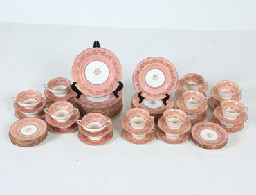 ROYAL WORCESTER 'CERES' PORCELAIN SERVICE GROUPING