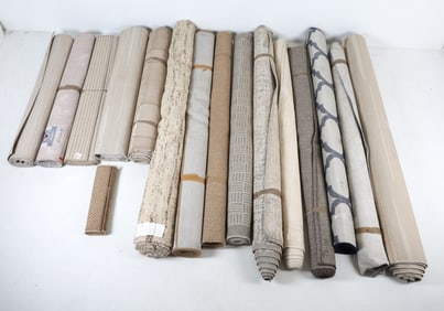 LARGE GROUPING OF CONTEMPORARY AREA RUGS