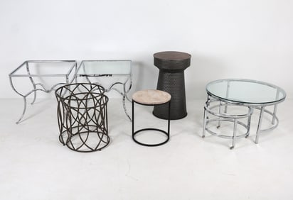 DECORATIVE SIDE TABLE TABLE GROUPING